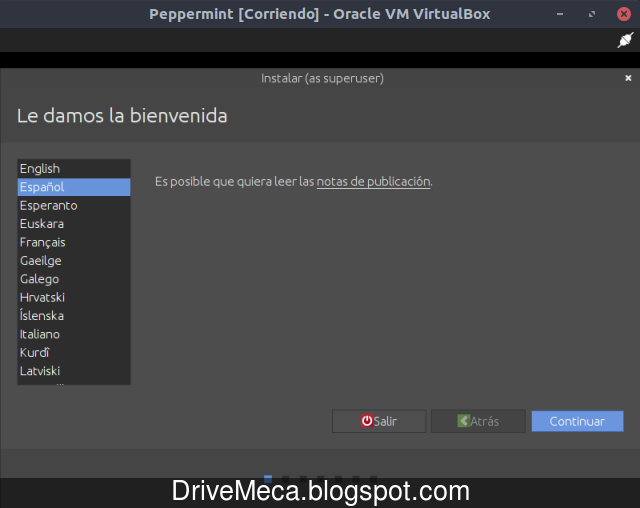 Como instalar Peppermint OS Como instalar Peppermint OS