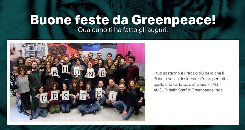 Grazie Greenpeace