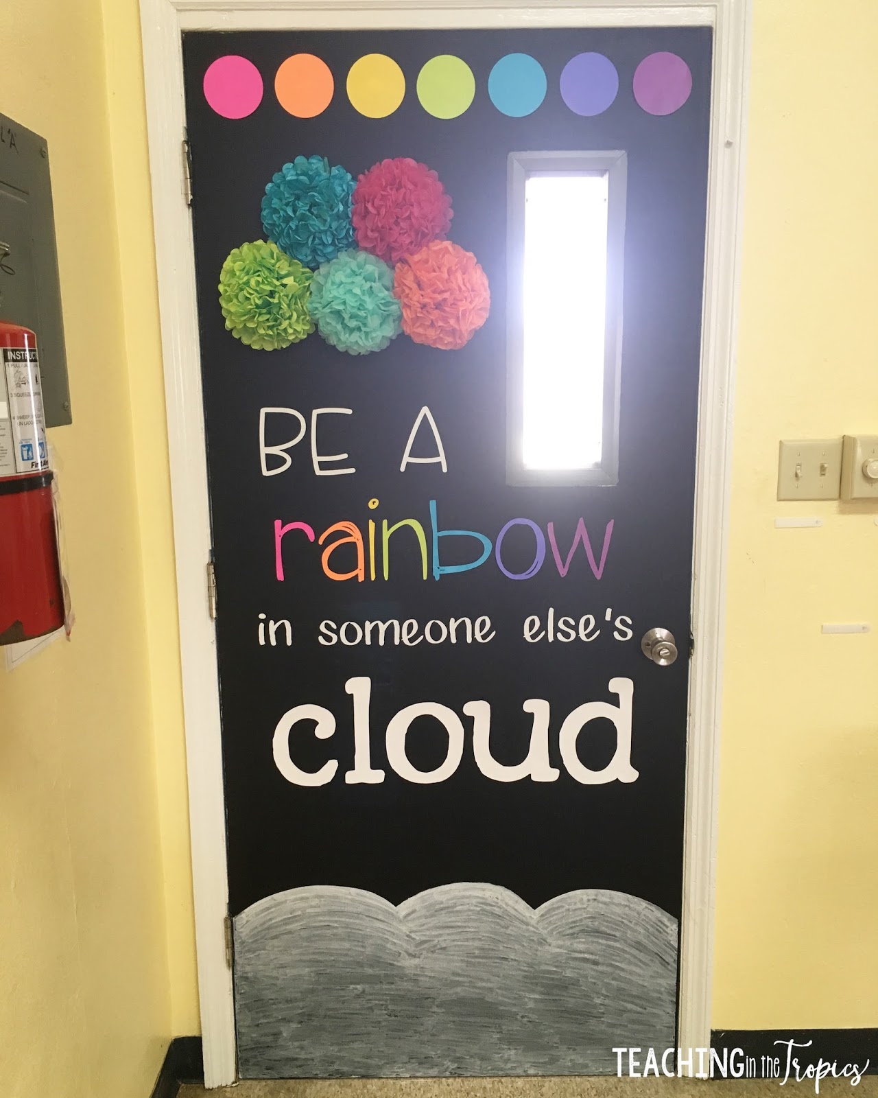Teaching In The Tropics How To Recreate My Classroom Door