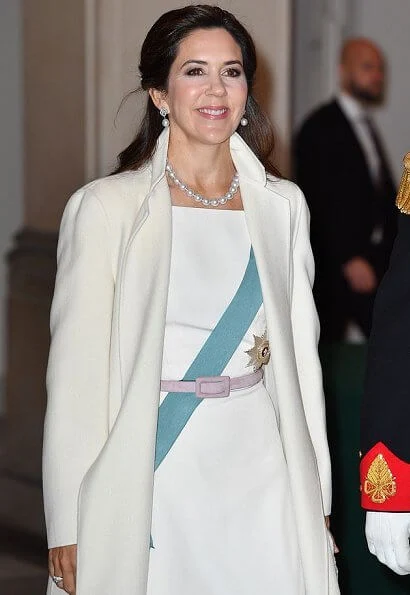 Crown Princess Mary had worn the dress on three other occasions before, including the New Year Diplomatic reception in 2016