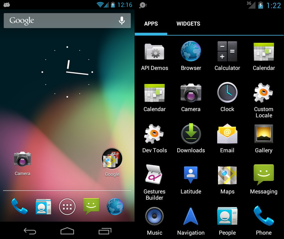 Interface - Android Jelly Bean | Descobrindo Android
