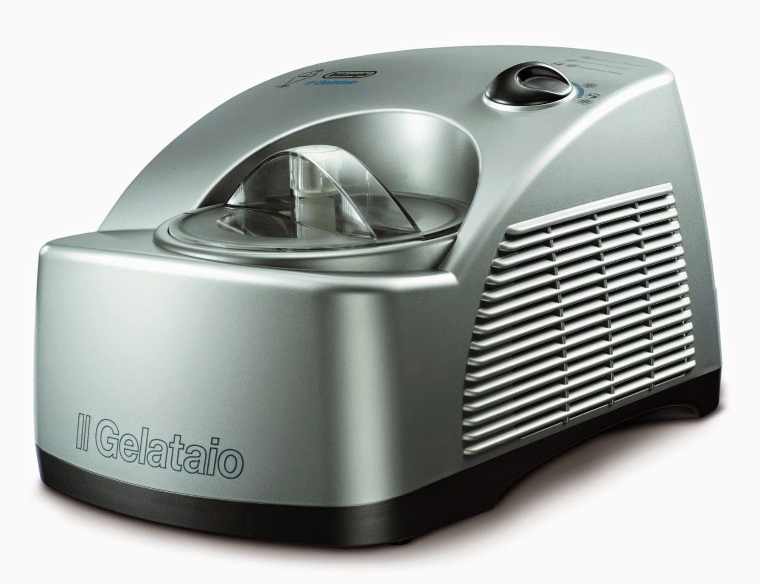 DeLonghi GM6000 Gelato Maker with Self-Refrigerating Compressor, make gelato from fresh ingredients in less than 30 minutes