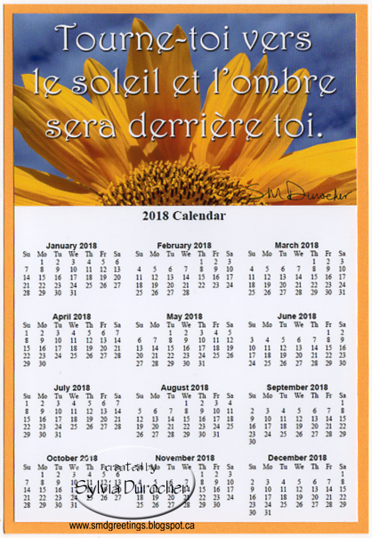 smd paper arts cava gallery fridge calendars french quotes november calendar in french