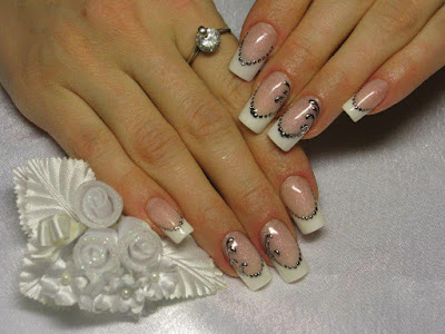 Uñas decoradas para novias Uñas decoradas para novias