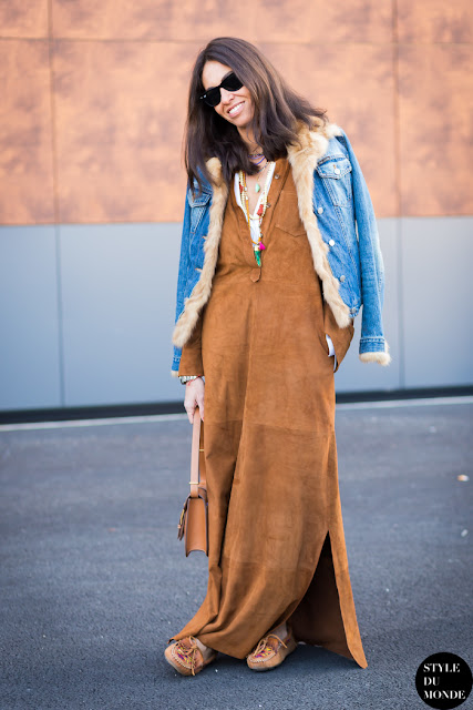 Suede street style Suede street style