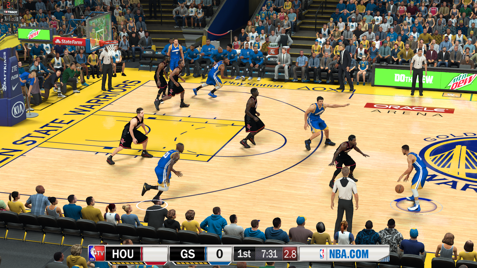 Manni Live│2K Patches: Goldenstate Warriors Oracle Arena HD