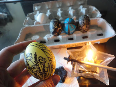 NAMC montessori easter activities ukrainian easter eggs pysanky