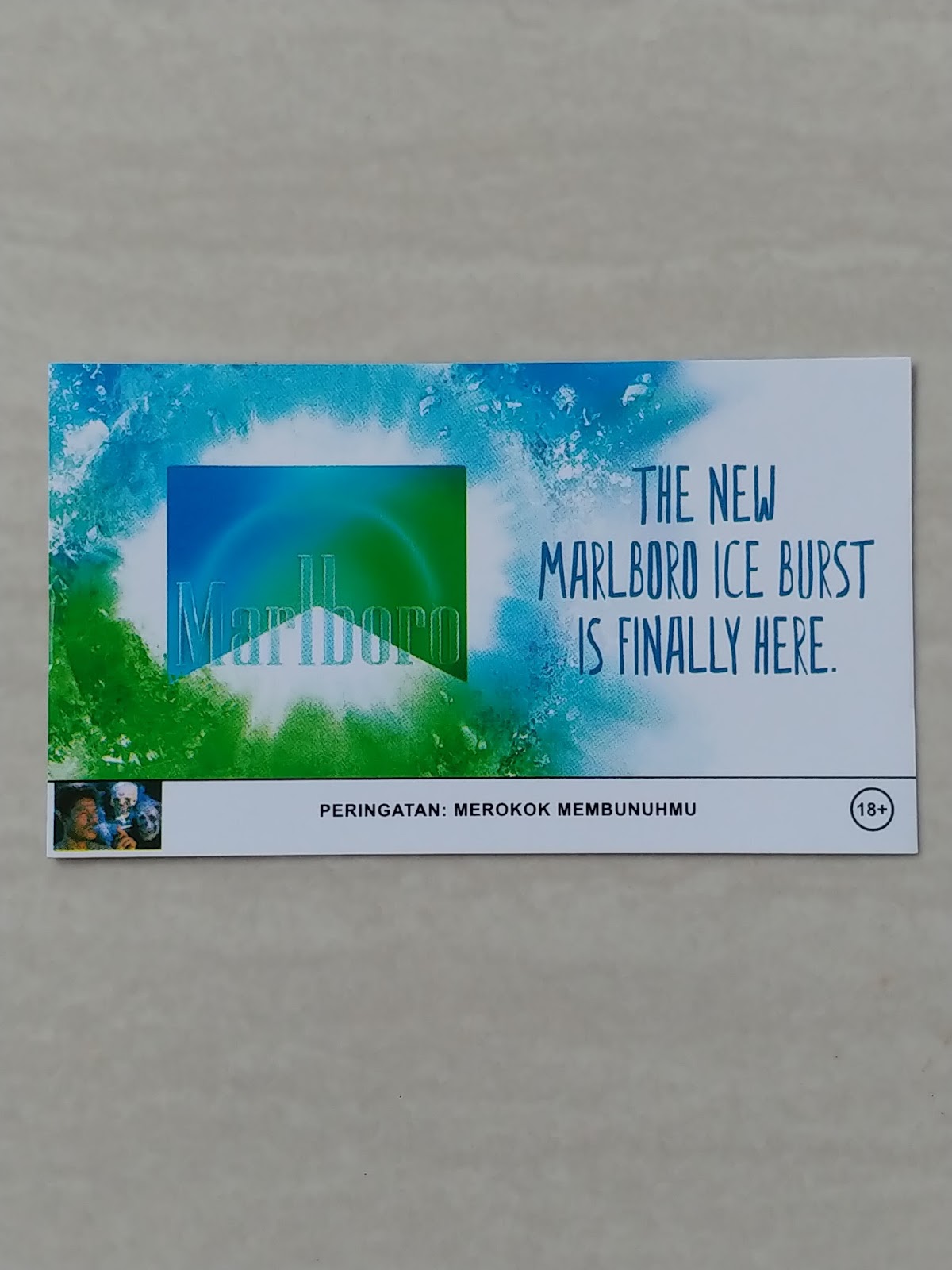 Marlboro Ice Burst, Nama Baru dari Marlboro Ice Blast dan