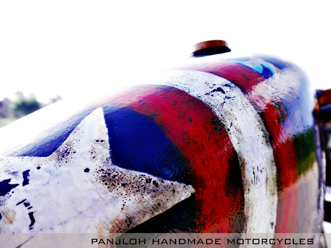 war motorcycle captain america tank