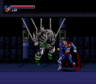 the death and return of superman sega genesis