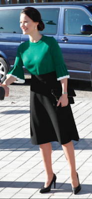Top Cos / escarpins Rodebjer / pochette Indiska