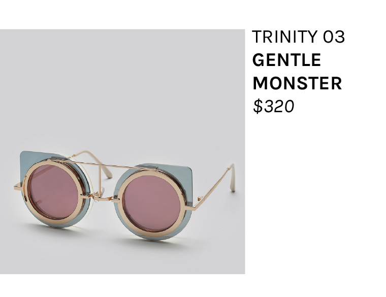 Gentle Monster Trinity glasses 2018 eyewear trends