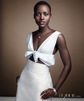 Afrolistas and the City™: Lupita Nyong'o for DuJour Magazine Winter 2013