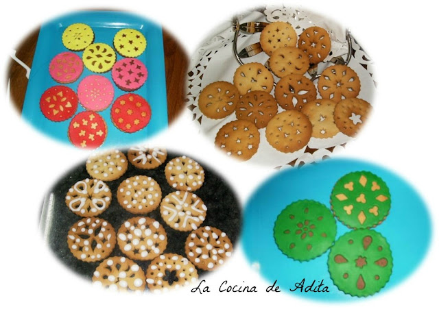 Galletas  de  encaje