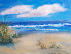 beach scene florida acrylic scenes canvas board reilly madeline wallpapersafari picswallpaper