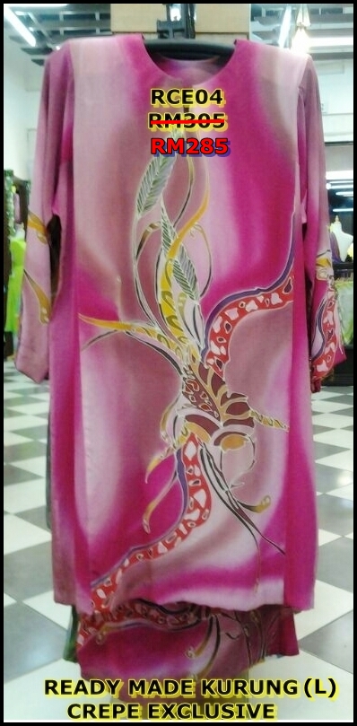 ZQ Batik Kepuasan Anda Inspirasi Kami Baju Kurung Batik 