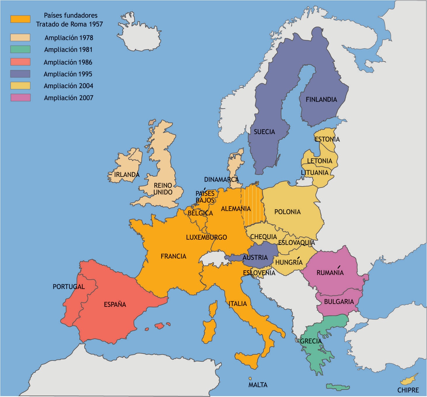 MI BLOG PARA LA E.S.O.: MAPA INTERACTIVO DE EUROPA