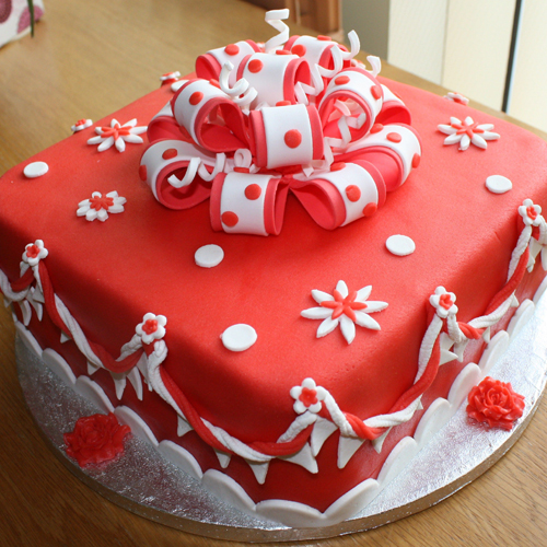 Uzma Shabbir: Beautiful Birthday Cake