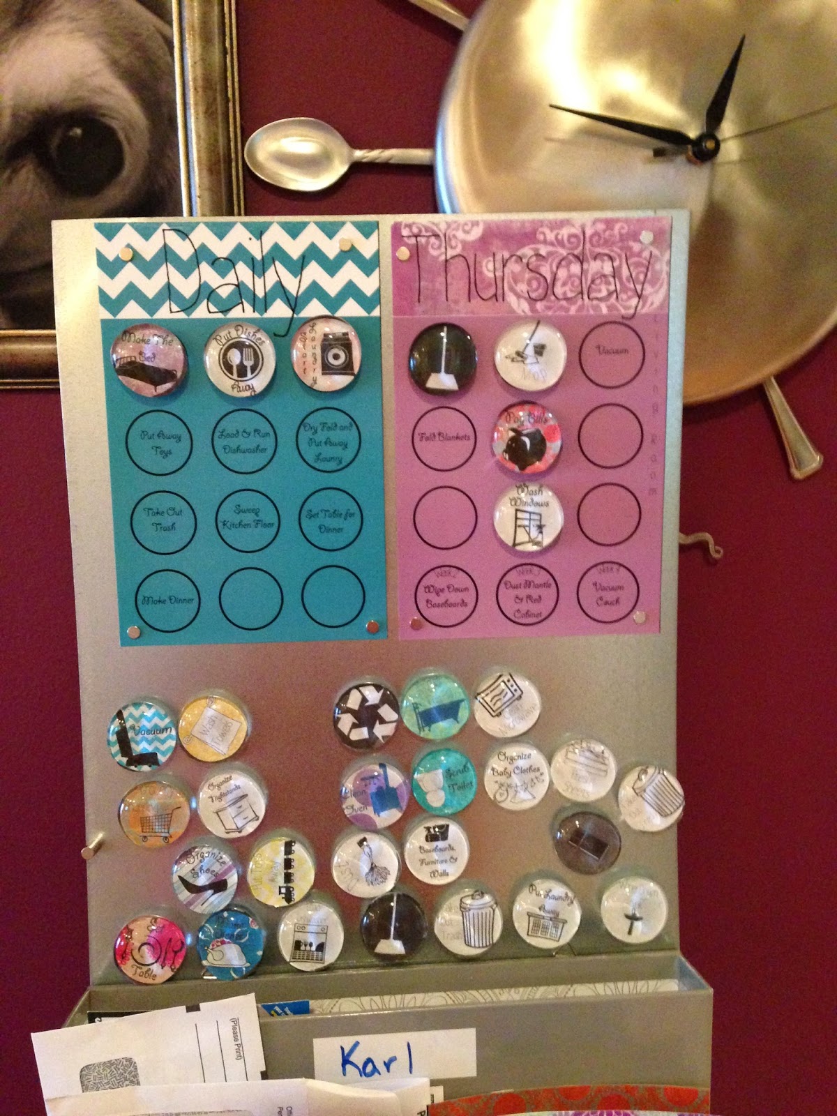 Random Thoughts CHORE CHART