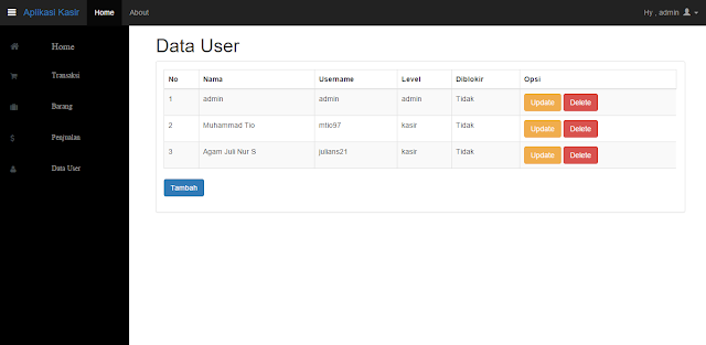 User php file. User php file
