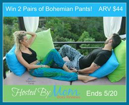 Top Notch Material: Bohemian Pants Giveaway