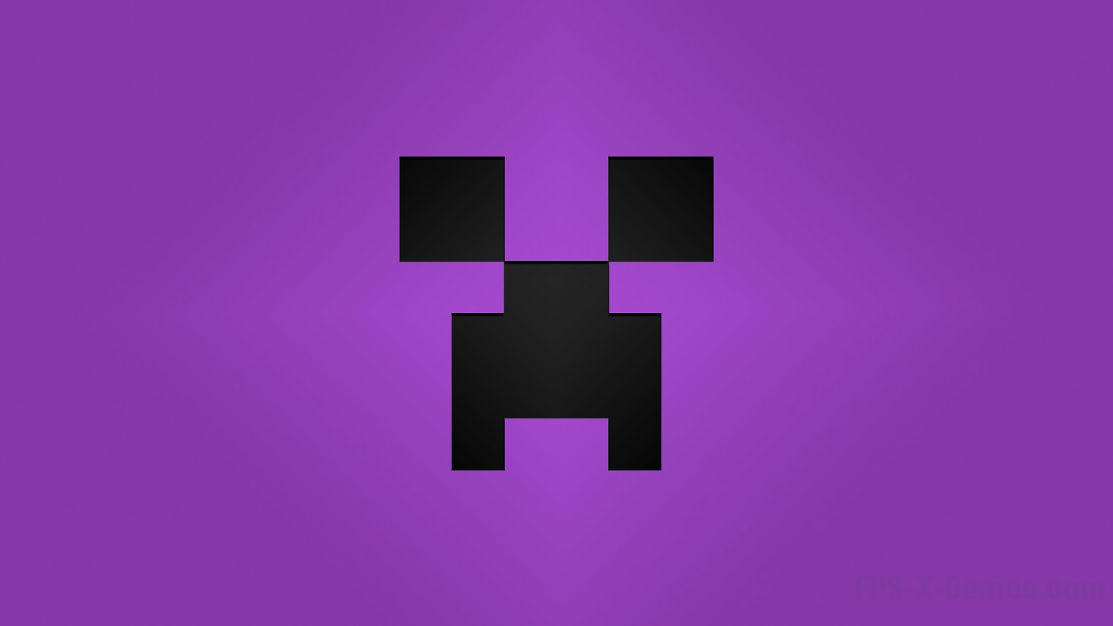 Minecraft Creeper desktop wallpapers purple