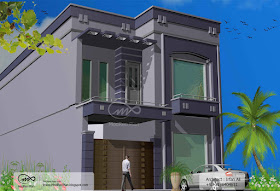 Indian-Home-Design-5-marla-front-elevation-front-elevation-modrenplan