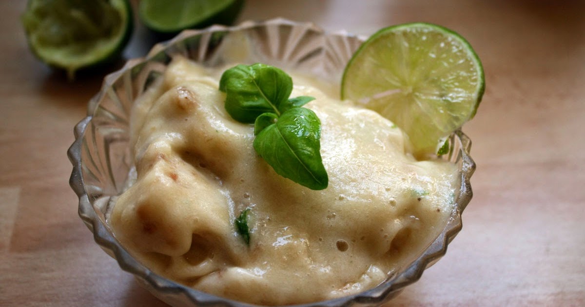 Basil Lime Sorbet (raw, vegan) Homestead Herbs & Healing holistic