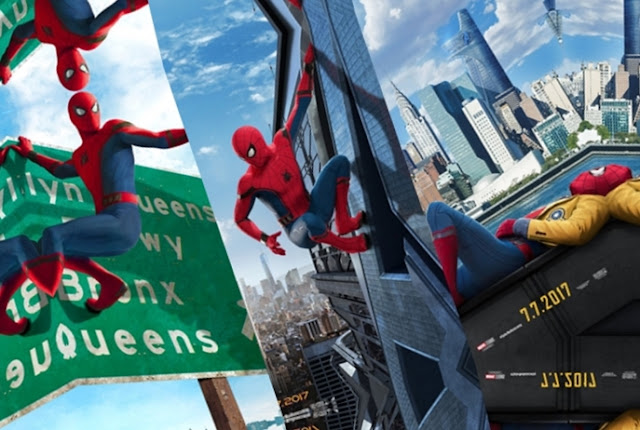 Resultado de imagem para homem aranha de volta ao lar premiere line