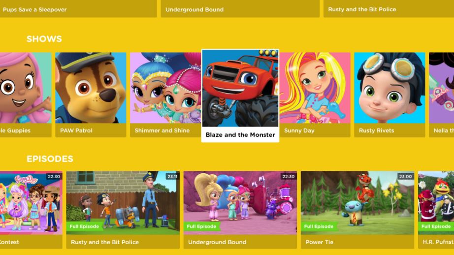 NickALive! Nickelodeon USA Launches Awardwinning Nick App and Nick Jr