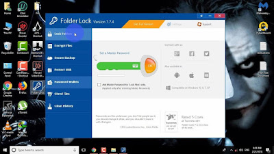 تحميل برنامج تشفير وحماية الملفات بكلمة سر Download Folder Lock