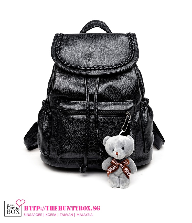 Korean leather Backpack THEHUNTYBOX