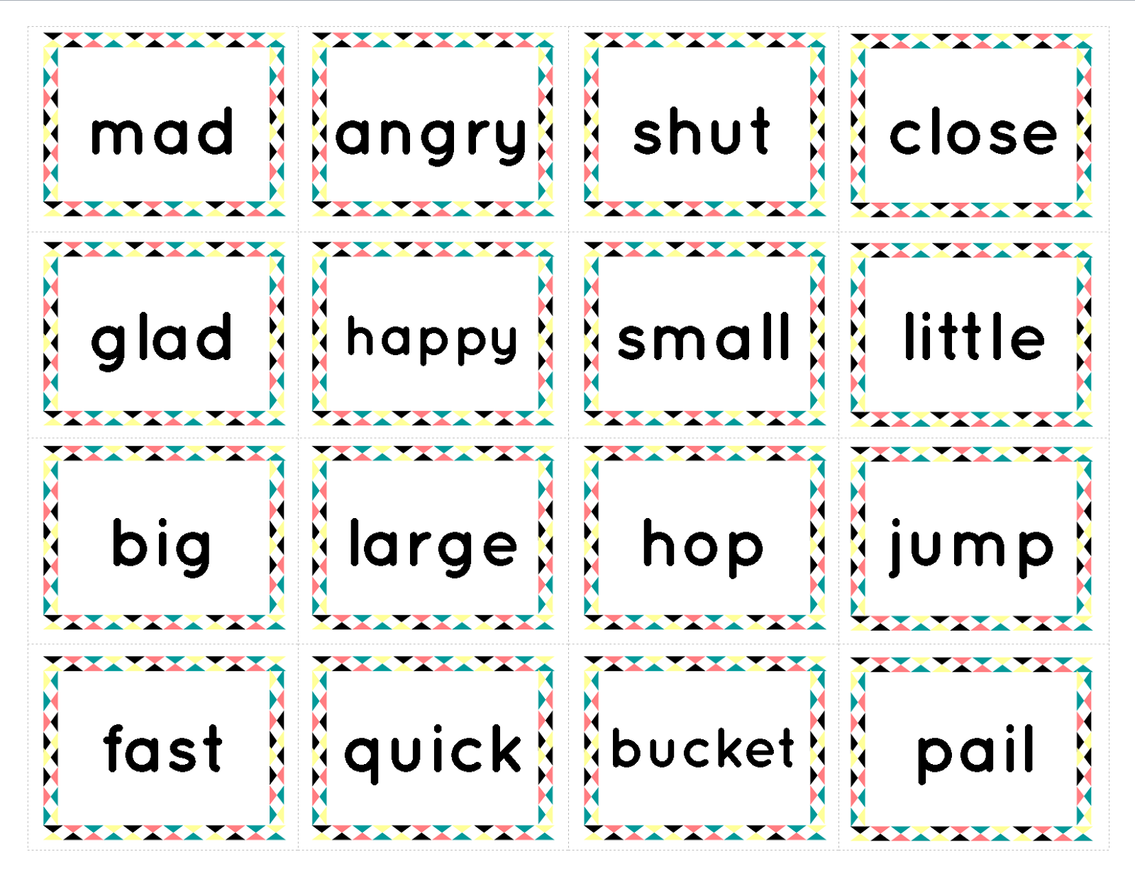 Teaching Isn t So Bad Synonym Game
