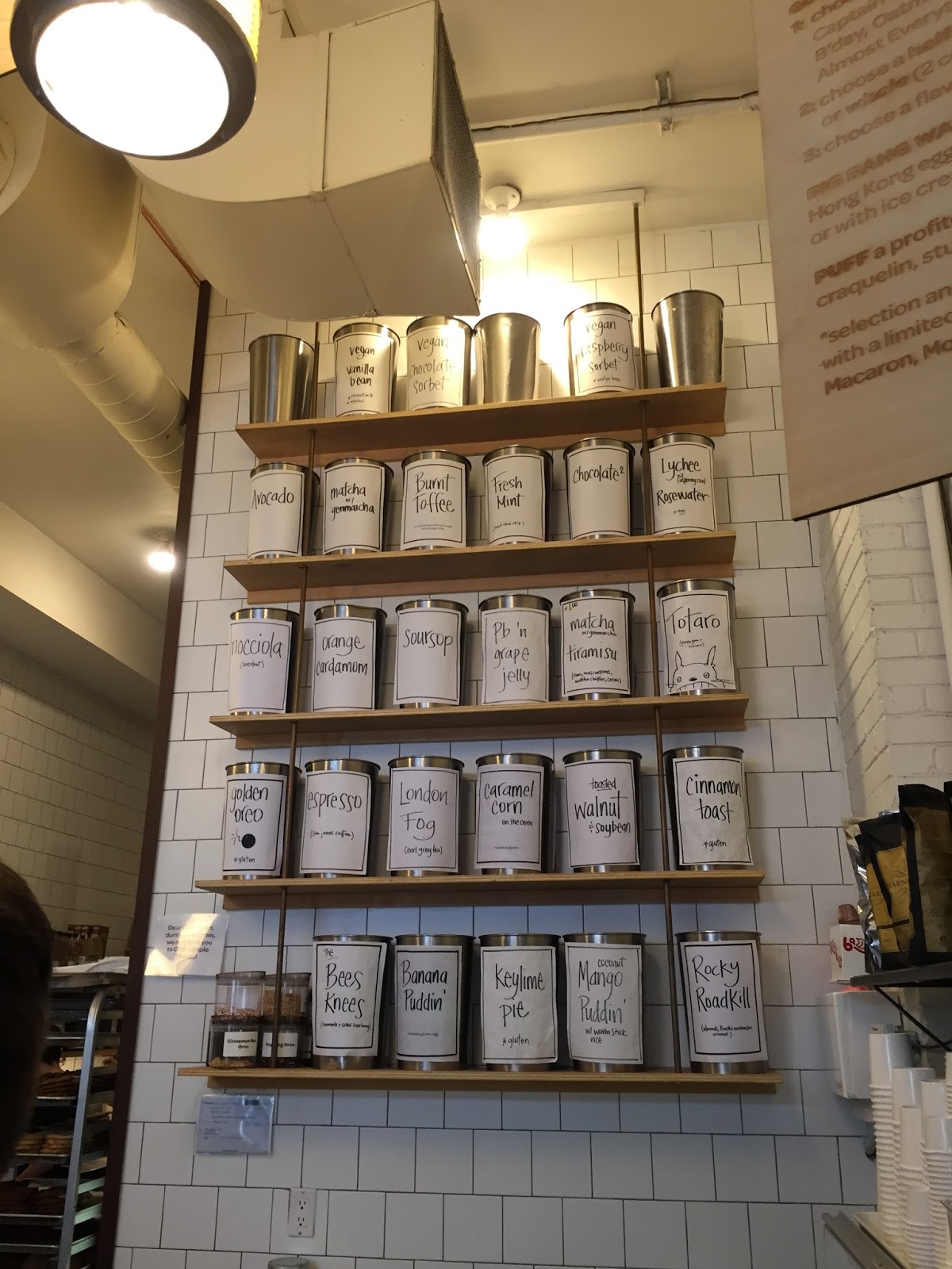 トロント家族で研究留学 Bang Bang Ice Cream & Bakery (Ossington x Queen) (アイス) (10点)