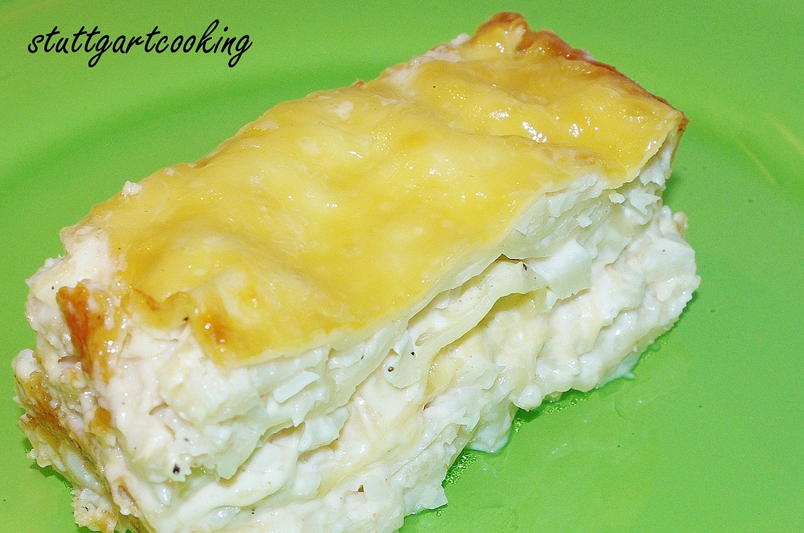 stuttgartcooking: Blumenkohl-Lasagne mit extrem wenigen Zutaten aber ...