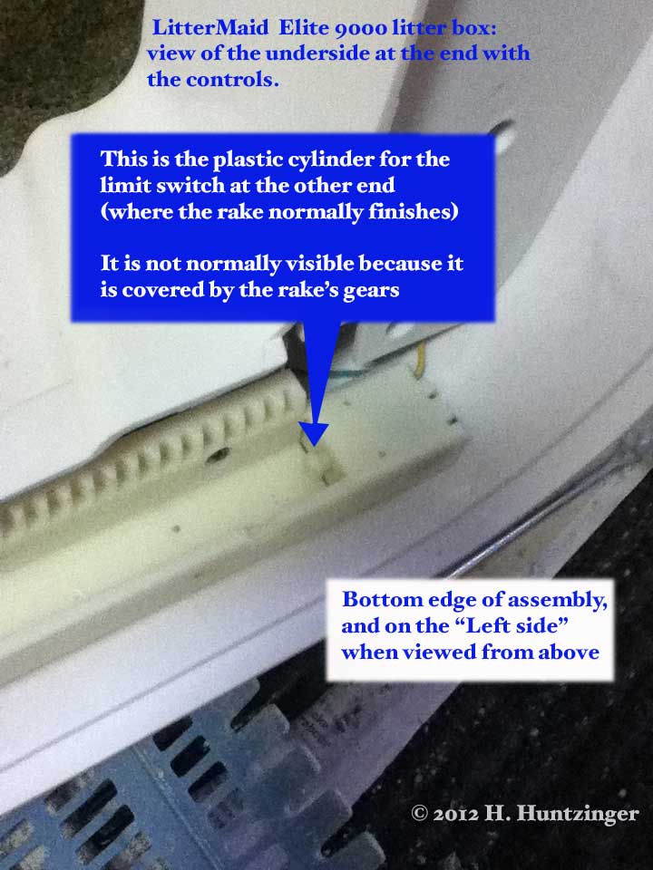 hh LitterMaid Elite 9000 both lights flashing (error code) with pictures