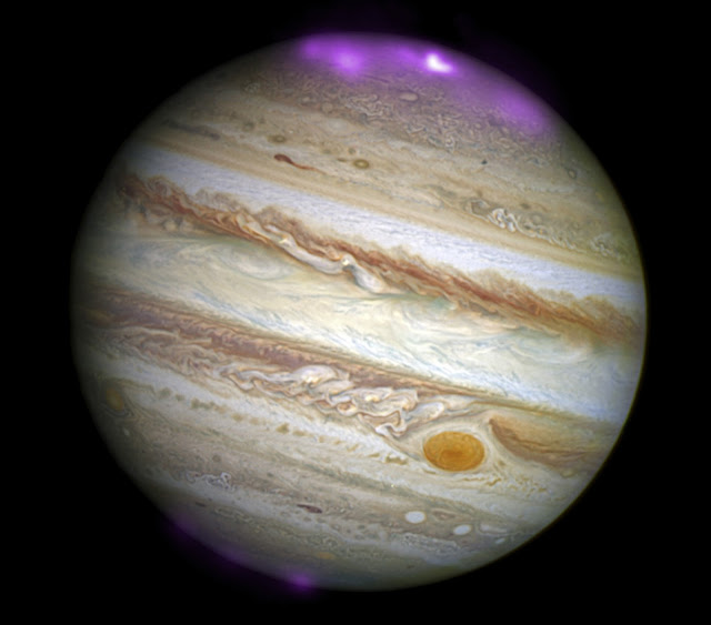 Las lunas de Jupiter causan la aurora