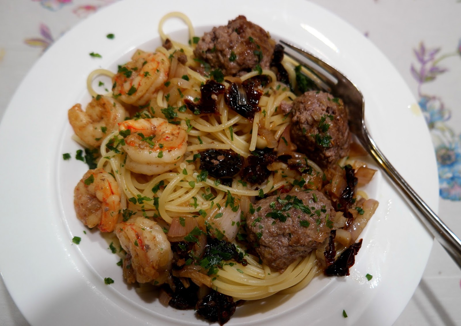 Genuss - immer &amp; überall: Spaghetti &amp;quot;Surf and Turf&amp;quot;