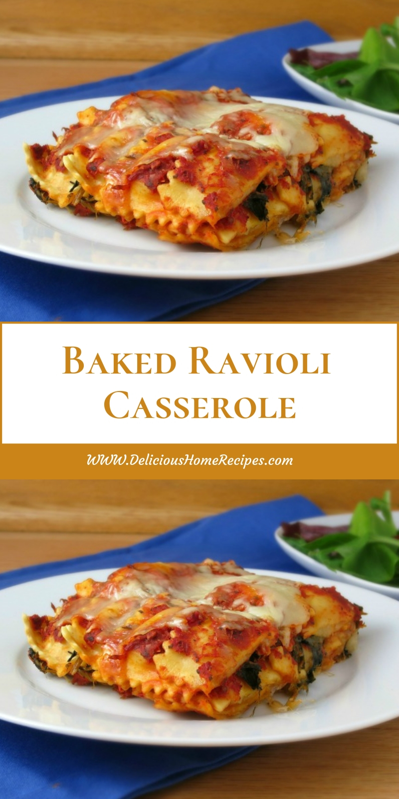 Baked Ravioli Casserole Baked Ravioli Casserole