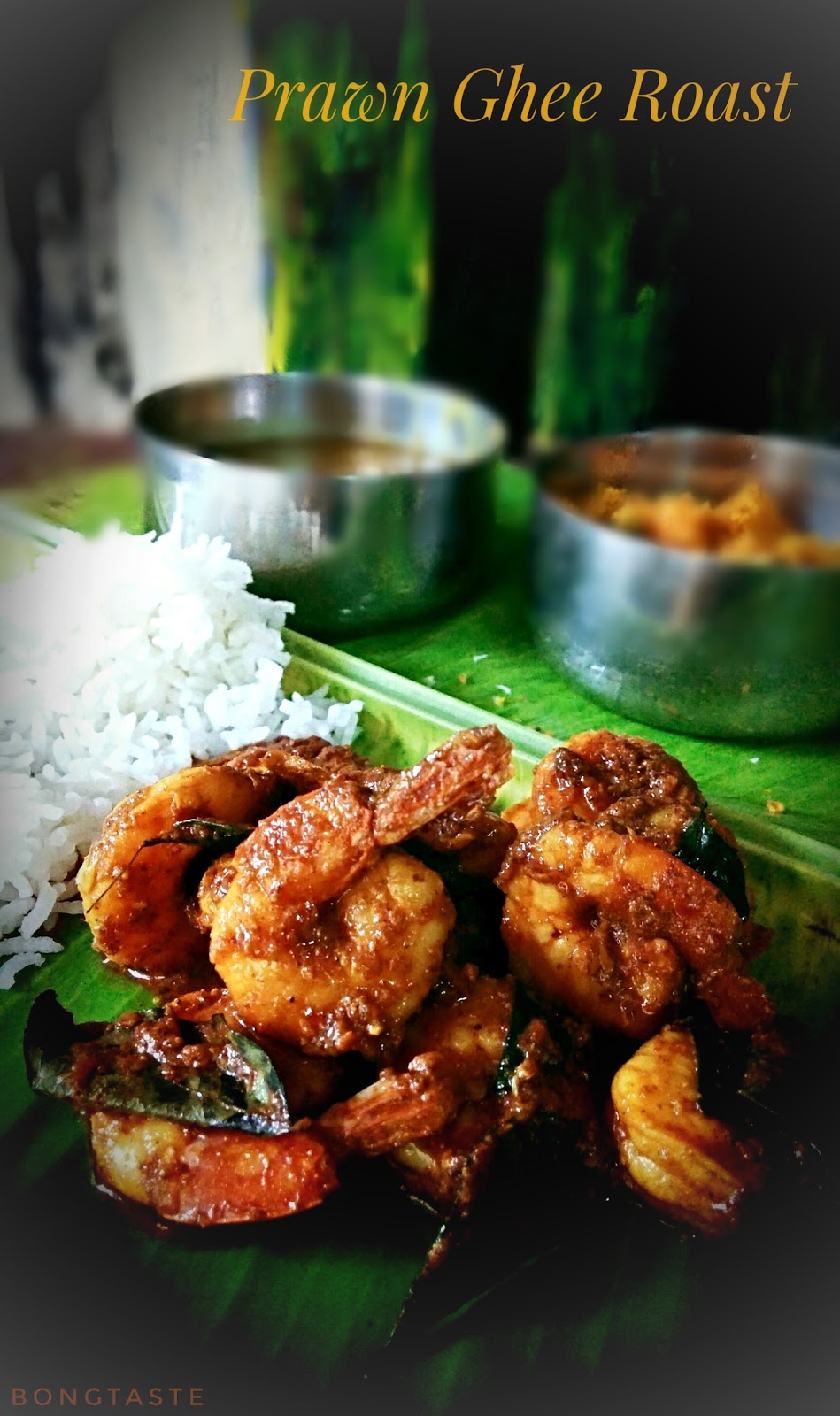 Bongtaste Prawn Ghee Roast