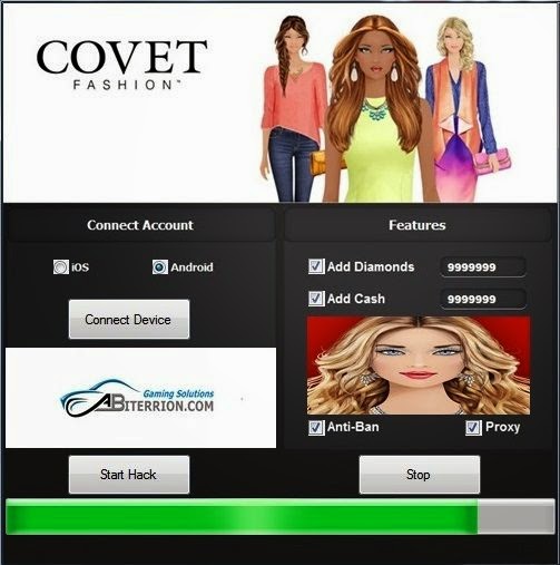 covet fashion hack 2018 no human verification