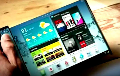 Memperkenalkan smartphone Samsung Galaxy X mudah di lipat smartphone Samsung Galaxy X