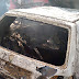 Robbers Burnt With Their Operational Vehicle In Obudu, Cross River - Graphic Photos