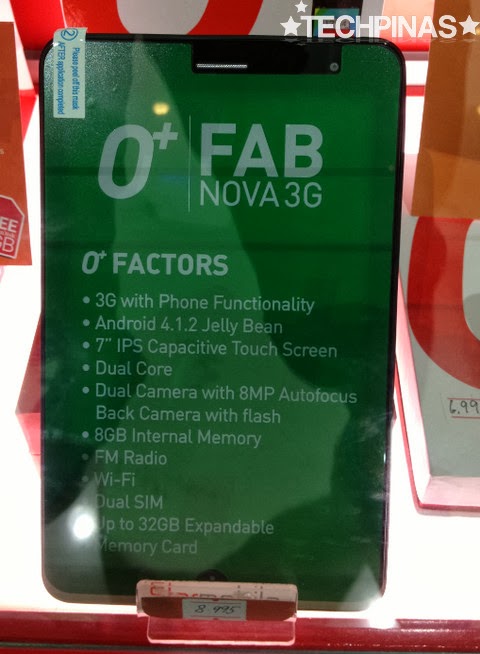 O+ Fab Nova 3G, O+ Tablet, O+ Phone Tablet