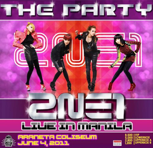 The Party 2NE1 – LIVE IN MANILA!, poster, Wallpaper, picture, image, photo