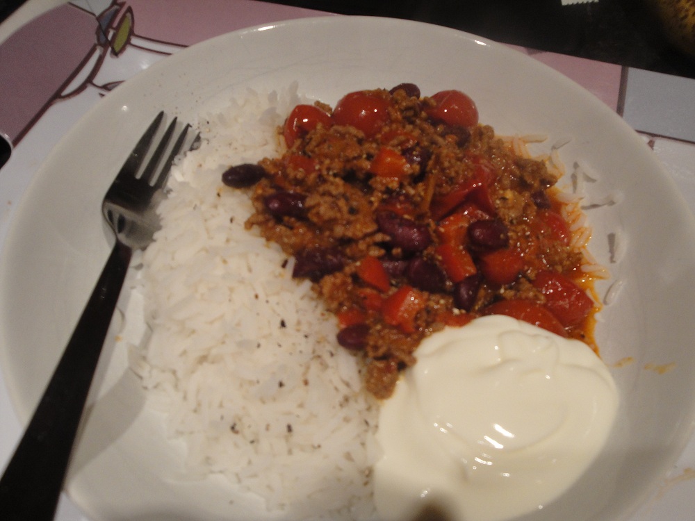 The Lansom/ Pascale Bake Off Mum's chilli con carne