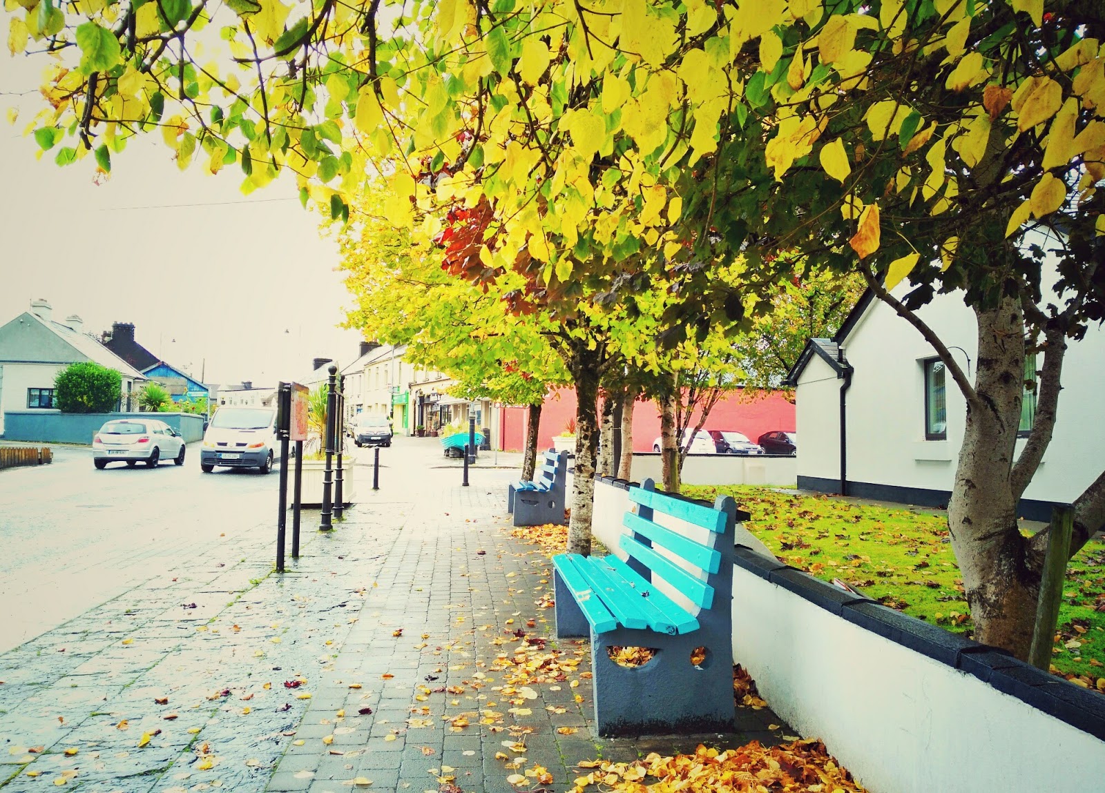 POSTCARDS FROM IRELAND Oughterard in the Fall
