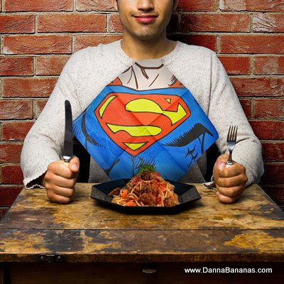 DC Comics Dress Up Napkins at Danna Bananas in Rachael Ray's Holiday Gift Guide