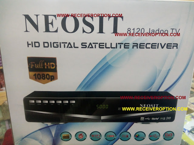 NEOSIT 8120 JADOO TV HD RECEIVER POWERVU KEY OPTION