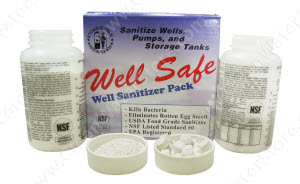 well sanitizer kit